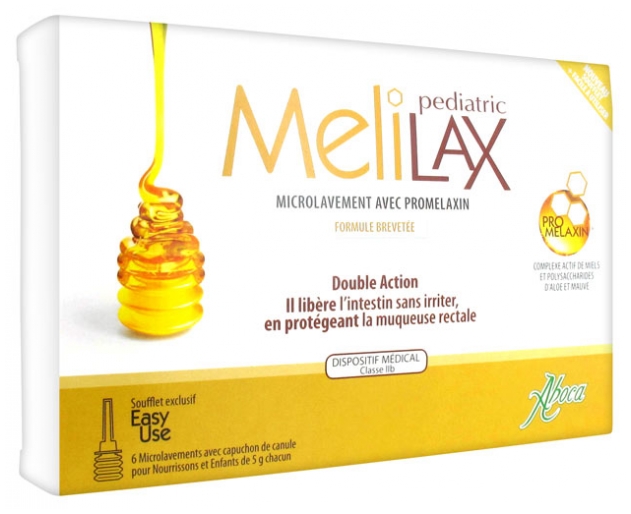 Aboca Melilax Pediatrique Lavement 6x5 g - Redcare Apotheke