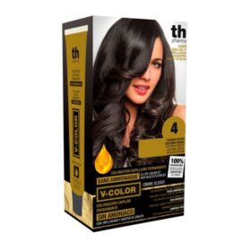 TH Pharma V-Color Tinte Nº 4 Sin Amoniaco Castaño Medio