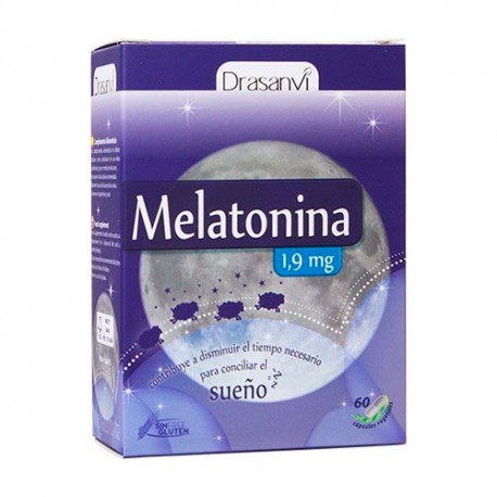 Drasanvi Melatonina 1.9mg 60 Cápsulas Vegetales