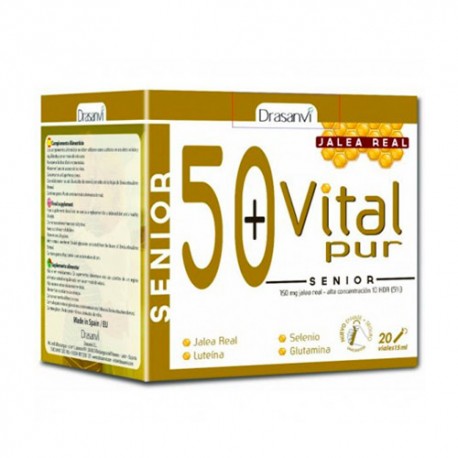 Drasanvi Vitalpur Senior 50+ Jalea Real 20 Viales