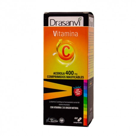 Drasanvi Vitamina C 400Mg Masticables 60 Comprimidos