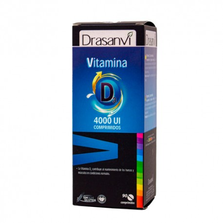 Drasanvi Vitamina D3 4000 Ui 90 Comprimidos
