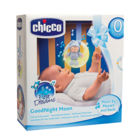 chicco Panel Luces Musicales Buenas Noches azul