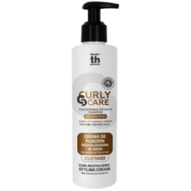 th Crema de fijación revitalizadora de rizos sin aclarado Custard Curly Care 300ML
