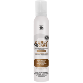 th Espuma de fijación revitalizadora de rizos Curly Care 200ML
