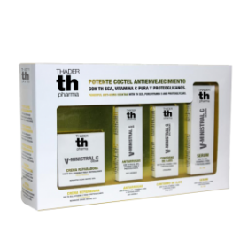 Th Pharma Pack Crema + Sérum + Contorno + Antiarrugas V-Ministral C