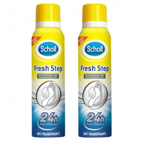 Scholl Fresh Step Desodorante Pies Spray Anti Transpirante Duplo 2x150ml -  Oferfarma