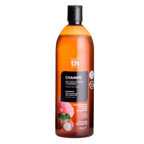 TH Pharma Champú Aceite de Camelia y Macadamia 1000ml