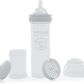 BIBERON ANTI-COLICOS 330 ML BLANCO TWISTSHAKE
