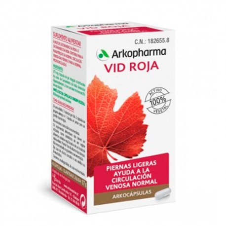 Arkocápsulas Vid Roja 84 cápsulas