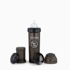 TWISTSHAKE BIBERÓN ANTICÓLICO 330ML gris