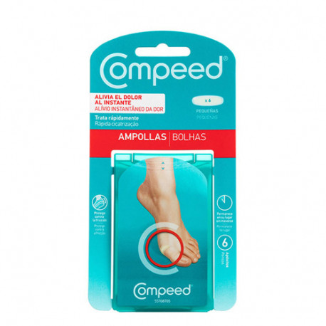 Compeed Tiritas Ampollas Pequeño 6 unidades