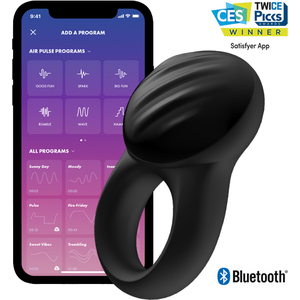SATISFYER SIGNET RING - ANILLO VIBRADOR CON APP