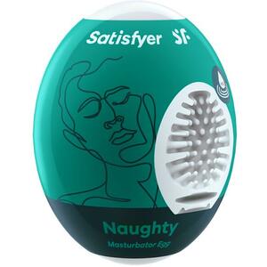 SATISFYER MASTURBADOR EGG SINGLE NAUGHTY