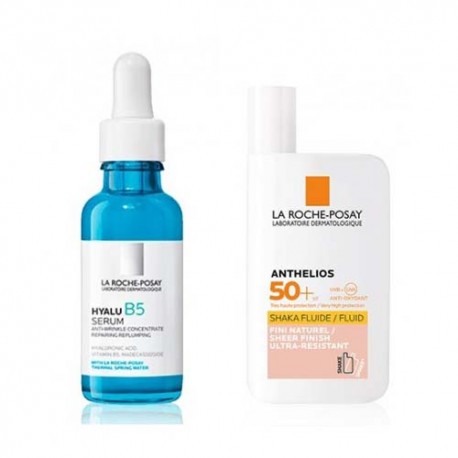 La Roche Posay Pack Hyalu B5 Sérum Antiarrugas 30ml + Anthelios Shaka Fluido