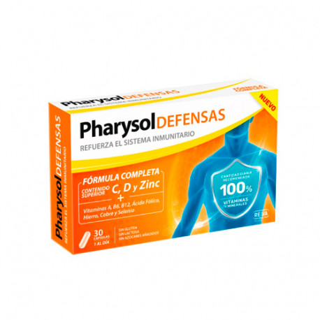 Pharysol Defensas 1gr 30 cápsulas
