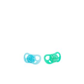 TWISTSHAKE 2X CHUPETE PASTEL AZUL VERDE 0-6M