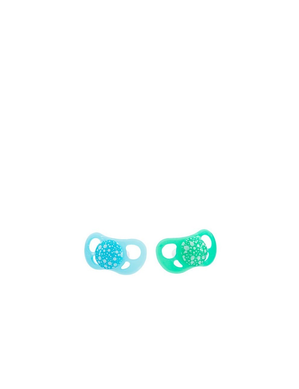 TWISTSHAKE 2X CHUPETE PASTEL AZUL VERDE 0-6M