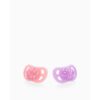 TWISTSHAKE 2X CHUPETE PASTEL ROSA MORADO 0-6M
