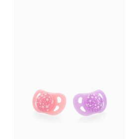 TWISTSHAKE 2X CHUPETE PASTEL ROSA MORADO 0-6M