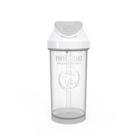TWISTSHAKE STRAW CUP 360ML 6+M PASTEL BLANCO