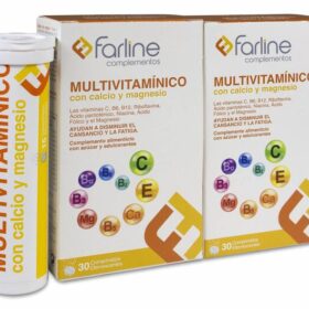 Duplo Farline Multivitamínico Comprimidos Efervescentes, 60 Uds