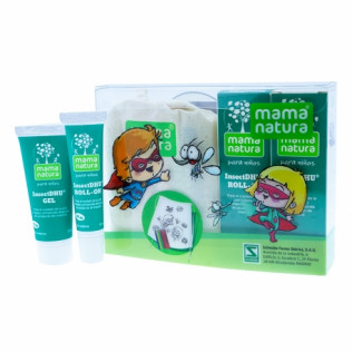 DHU PACK Mama Natura Insect Superheroes Gel 20g + Roll On 10ml
