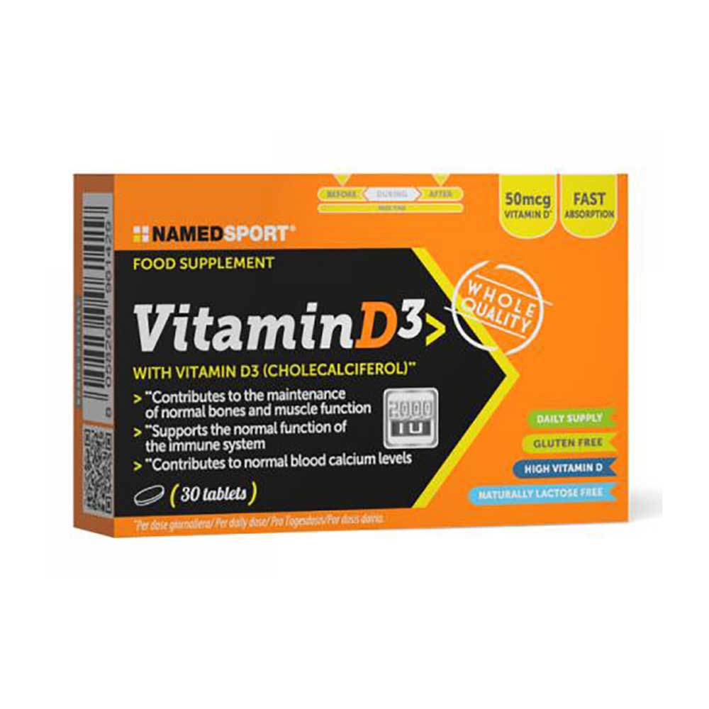 Vitamin D3 30 Comprimidos Named Sport