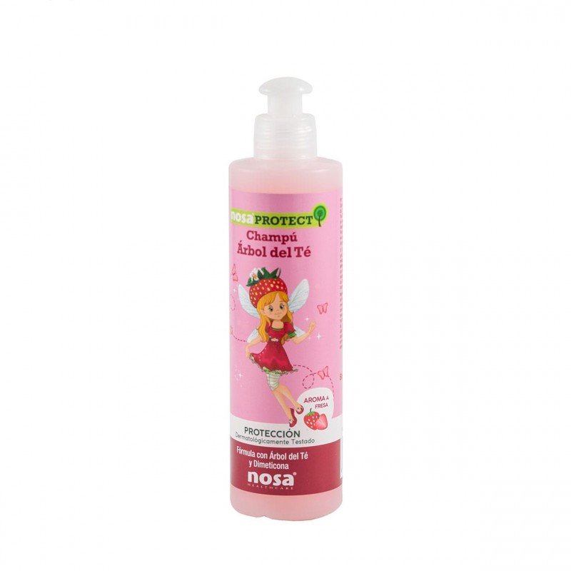 CHAMPÚ ÁRBOL DEL TÉ NOSAPROTECT AROMA FRESA