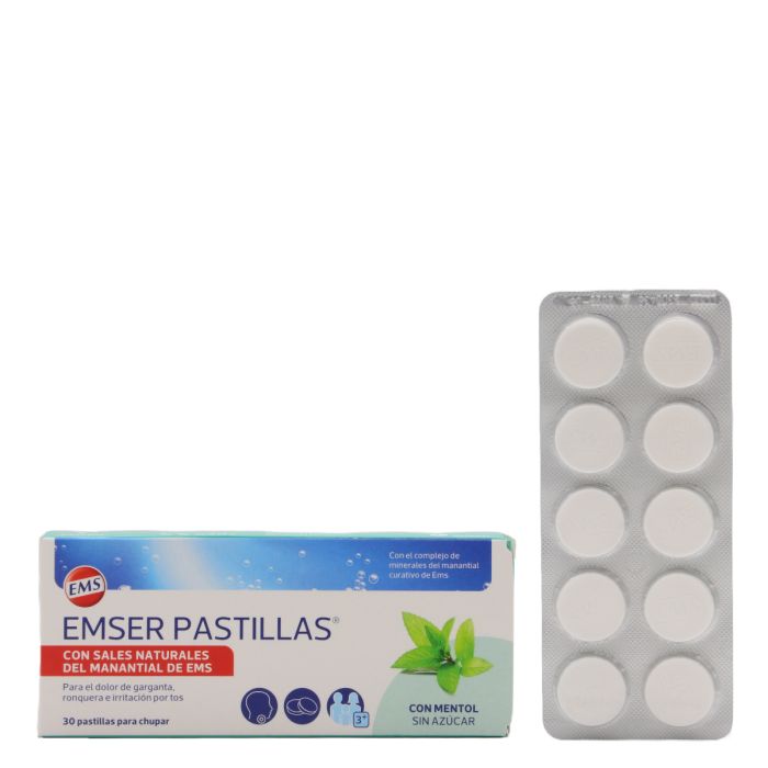 Emser Pastillas con Mentol 30 Comprimidos