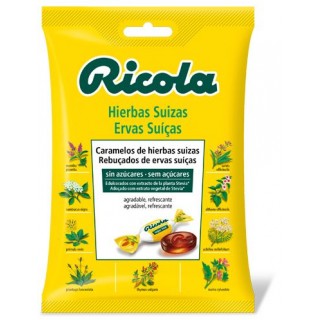 Ricola hierbas caramelos sin azúcar 70g