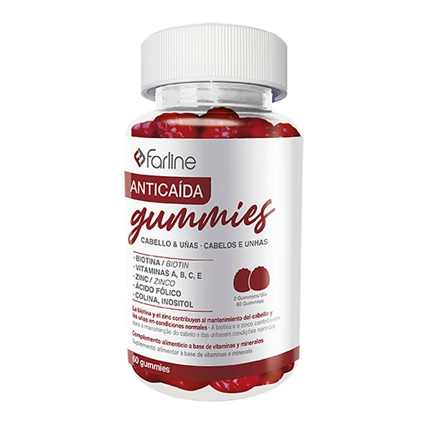 Farline Anticaída Gummies 60uds