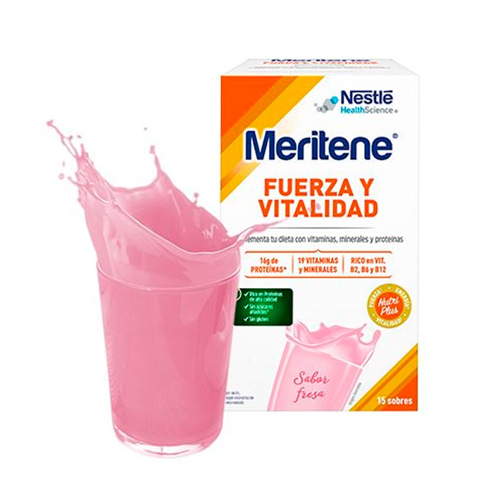 Meritene Fresa 15 Sobres