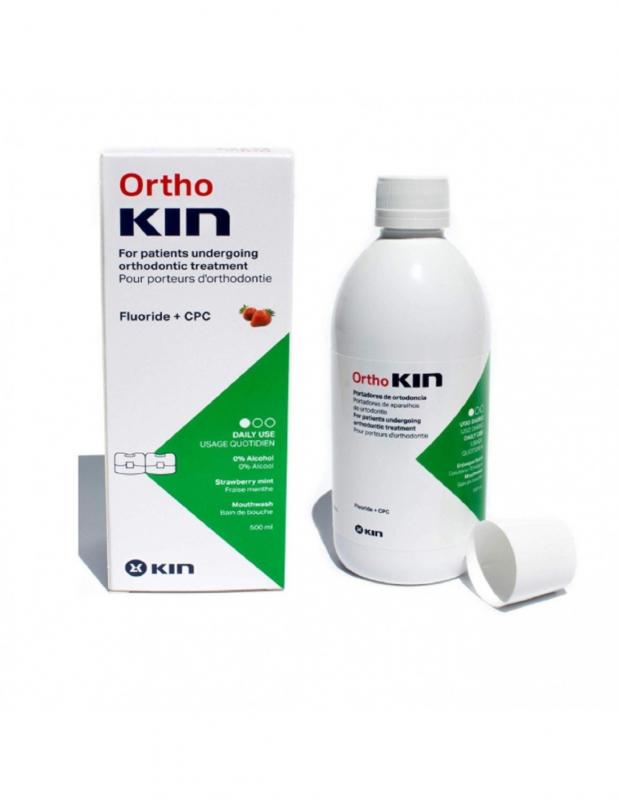 Orthokin Fresa Mentolada Enjuague Bucal